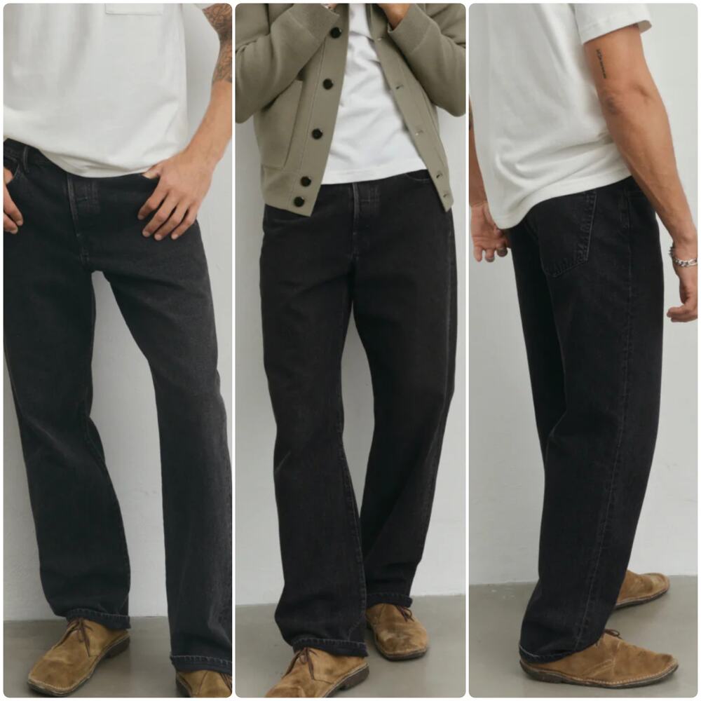 ayr the slacker gray dirtbike jeans mens size 32x32 New